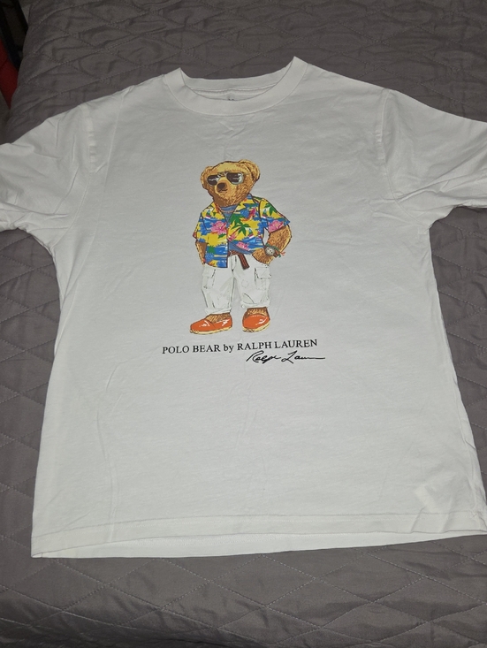 Ralph Lauren Other - Ralph Lauren White Polo Bear Graphic Tee